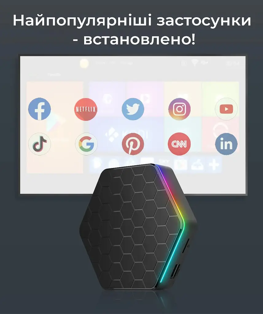 Смарт ТВ приставка T95Z Plus H618 4/64Gb - фото 3
