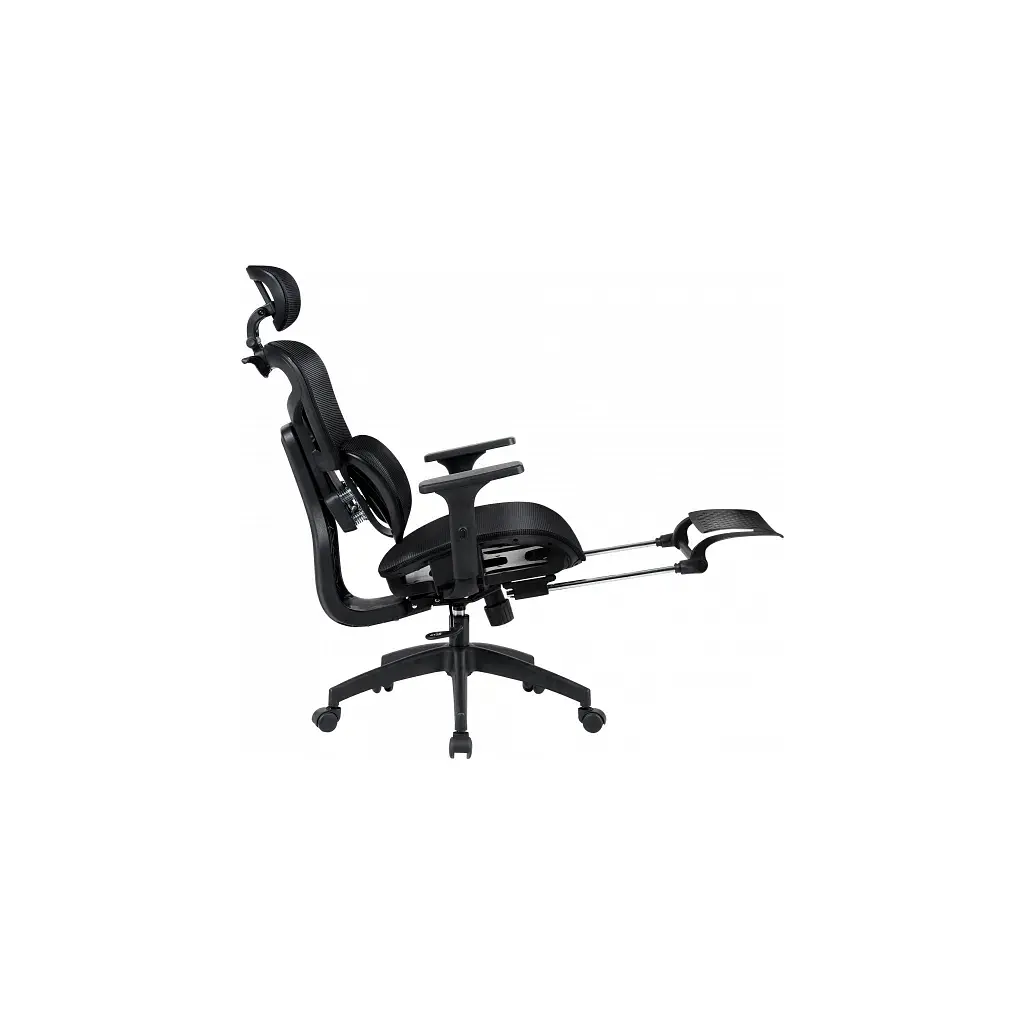 Офісне крісло GT Racer B-341 Black - фото 4