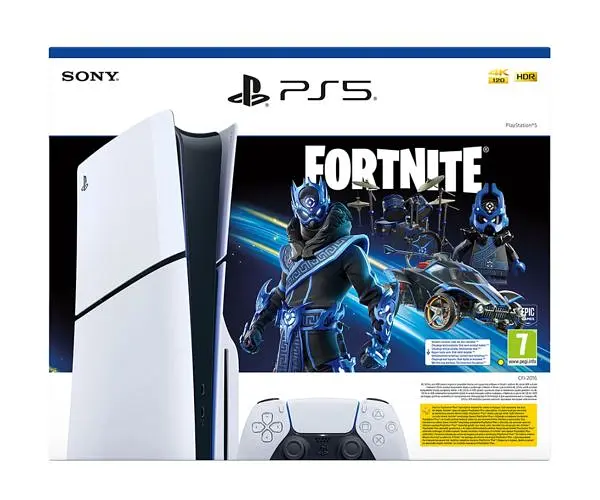 Ігрова консоль Sony PlayStation 5 Slim 1 ТБ Fortnite Cobalt Star Bundle - фото 4