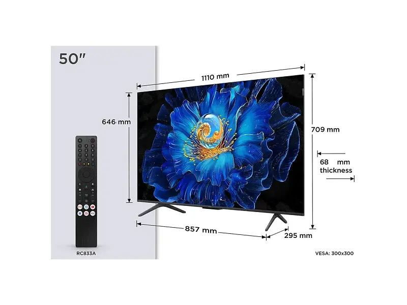 Телевізор TCL 50C6KS - фото 4