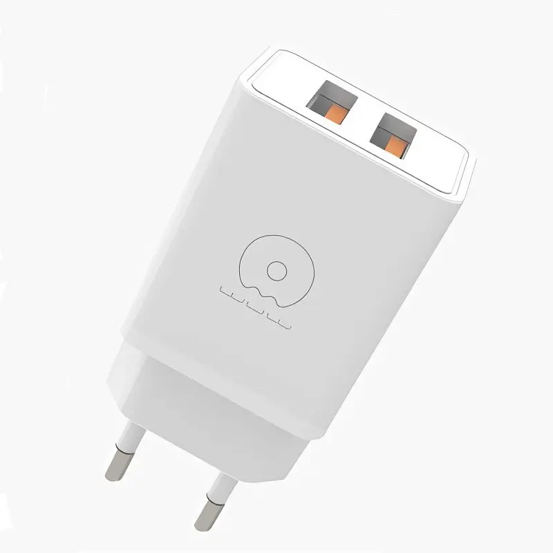 Мережевий зарядний пристрій WUW-C155 2USB 3.1A білий