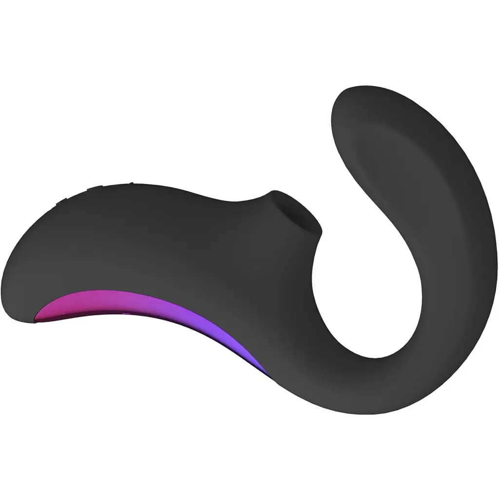 Кліторально-вагінальний звуковий стимулятор Lelo Enigma Black - фото 6