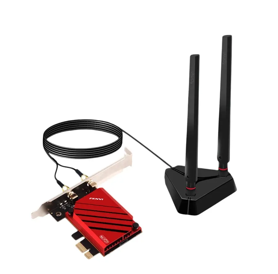 Бездротовий адаптер Fenvi FV-BE8800Pro Wi-Fi 7, Bluetooth 5.4 Gaming Tri Band 2.4G/5G/6GHz