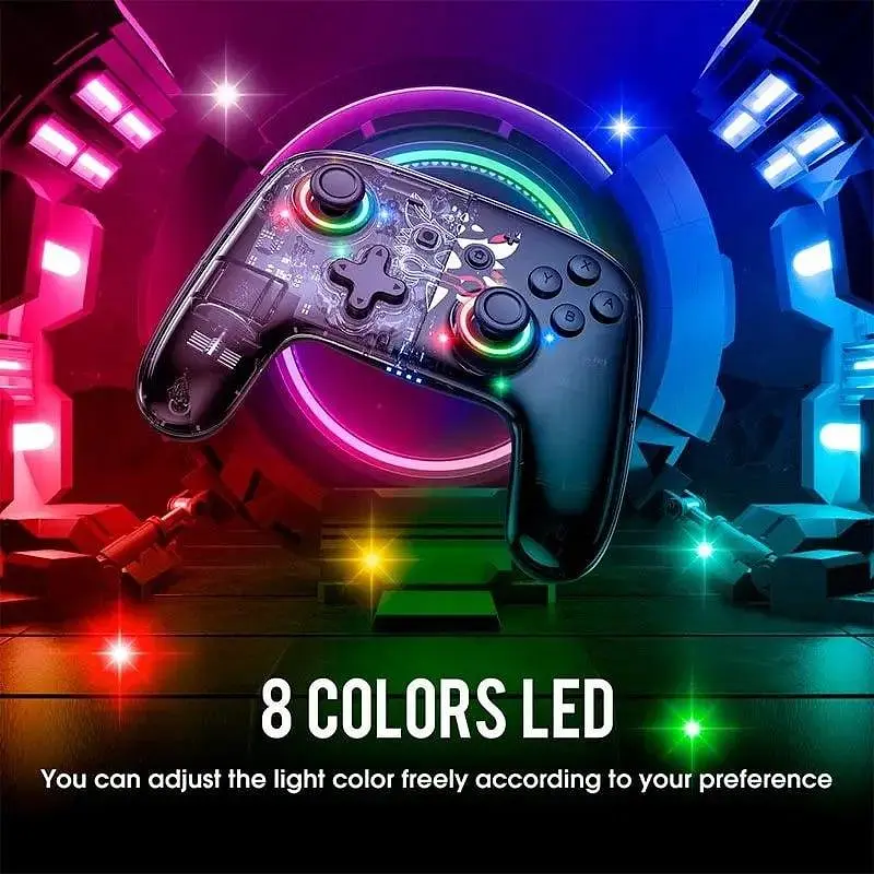 Геймпад Onikuma бездротовий M7 для ПК ноутбука PS4 PS5 Xbox з Bluetooth та RGB підсвіткою універсальний контролер - фото 4