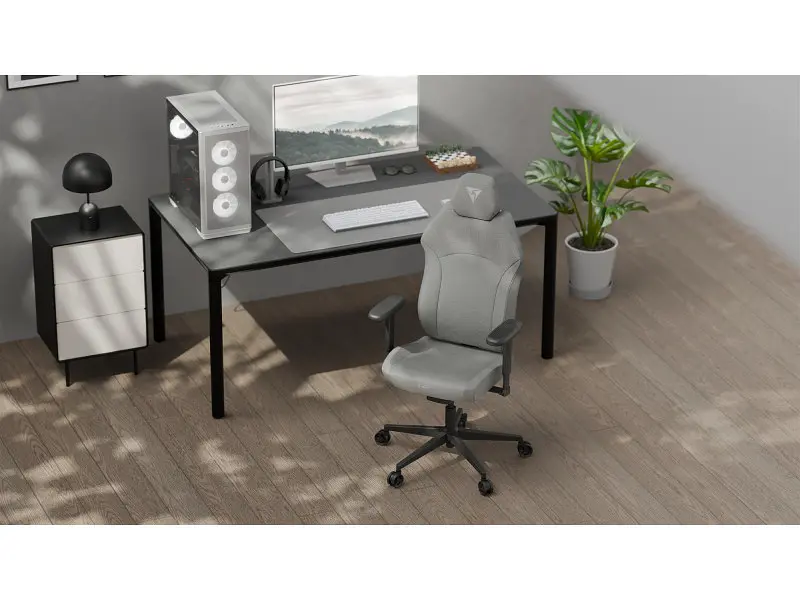 Крісло для геймерів ThunderX3 Solo 360 Loft Air Light Grey (TEGC-2080104.41) - фото 8
