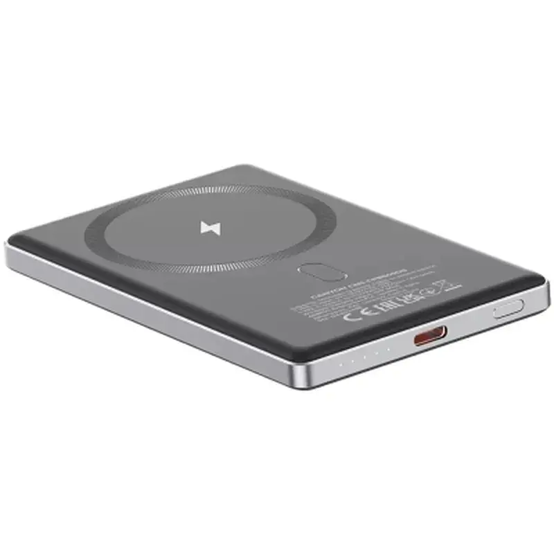 Батарея універсальна Canyon 5000mAh OnPower 505 slim Magsafe PD/20W Dark Grey (CNS-CPB505DG) - фото 5