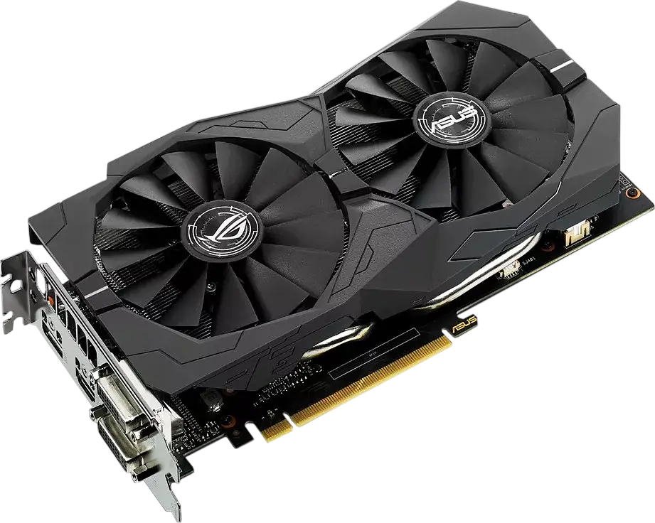 Відеокарта GeForce GTX 1050 2GB Asus ROG Strix Gaming (ROG STRIX-GTX1050-2G-GAMING) Б/В - фото 2