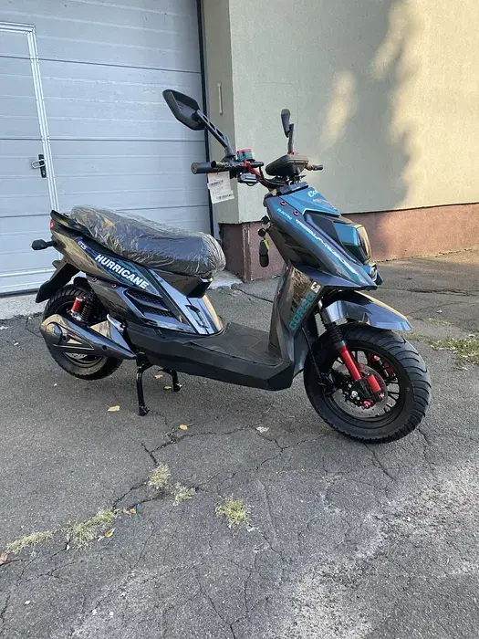 Електроскутер Двомісний Corso Hurricane (2500W 72V/40Ah) Зелений - фото 3
