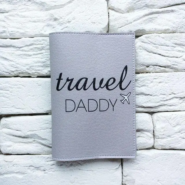 Обкладинка для паспорта Travel Daddy 3 (сірий) - фото 2