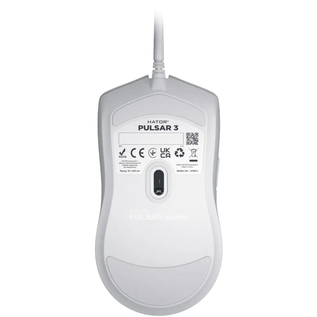 Мышка HATOR Pulsar 3 (HTM611) white - фото 5