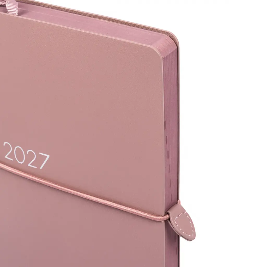 Щоденник діловий Leo Planner 2027 Glory м'який 12х20 cм 352 сторінки рожевий (252719) - фото 2