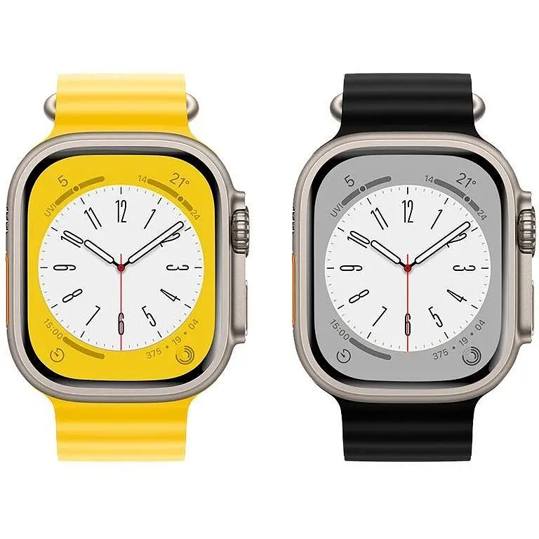 Ремінець Hoco iWatch WA12 Original series marine double buckle silicone strap (38/40/41 мм) midnight blue - фото 9