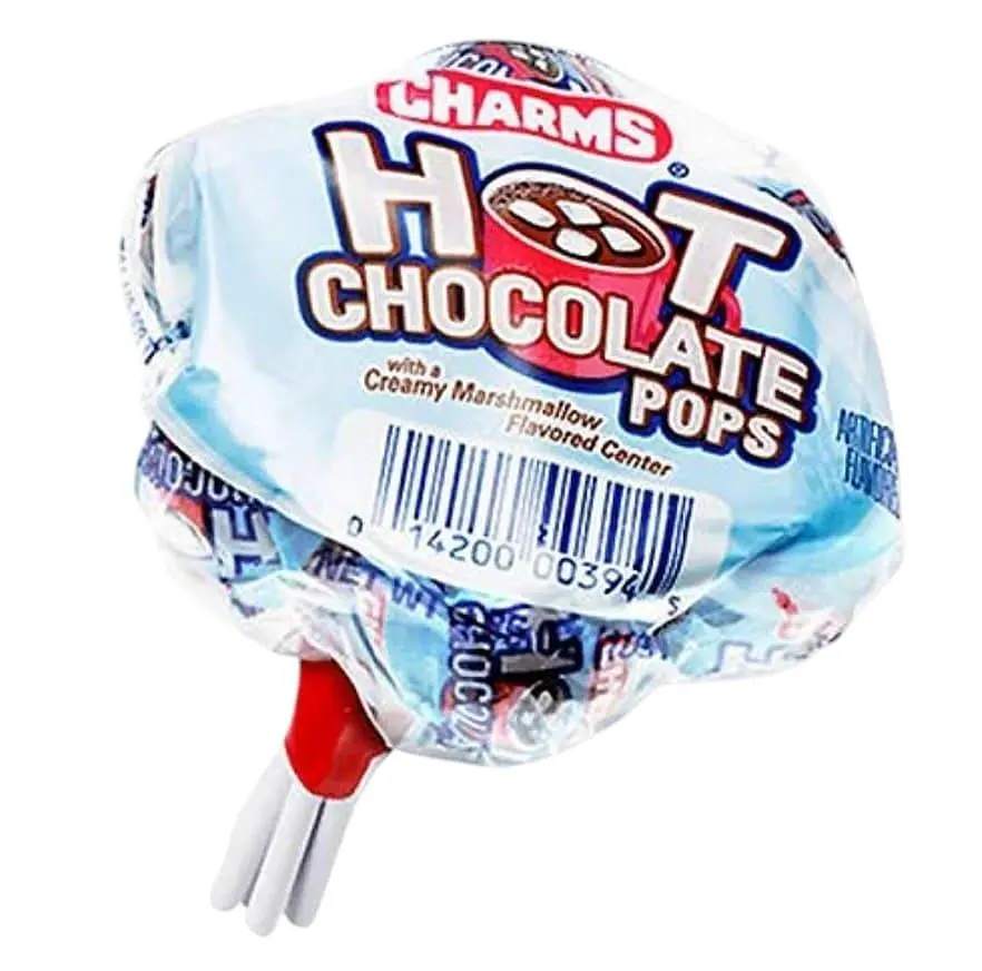 Льодяники на паличці Charms Hot Chocolate Lollipops 7шт 121г - фото 2