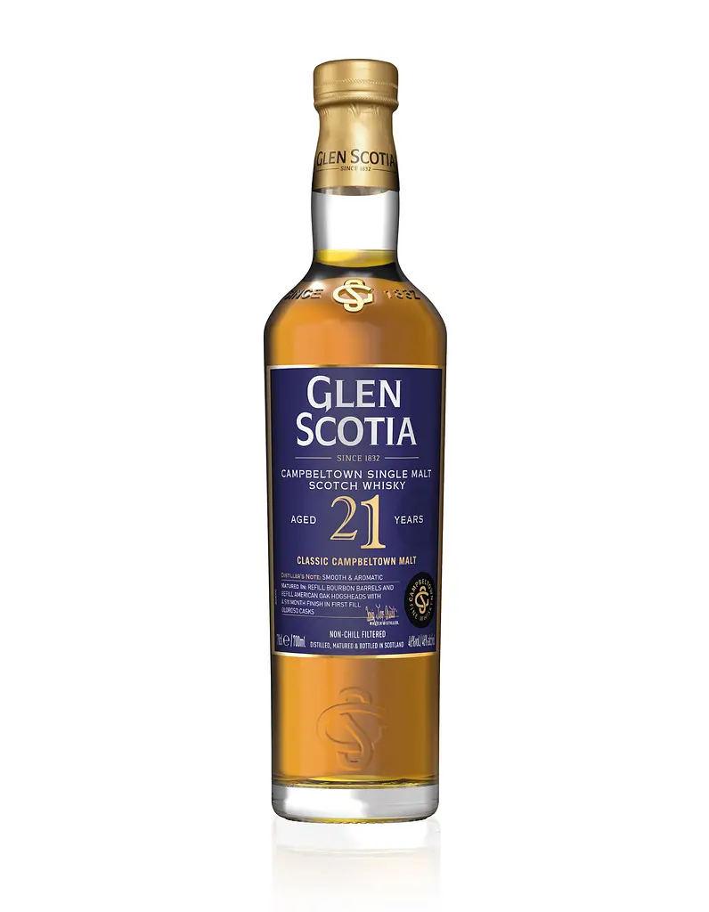 Віскі Glen Scotia 21 yo Campbeltown Single Malt Scotch Whisky 46% 0.7 л в подарунковій упаковці - фото 2