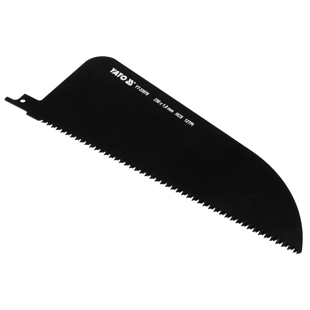 Полотно по дереву до шаблевої пили Yato HCS прямий різ 12 зубі на 1" 230 мм (YT-33970) - фото 2