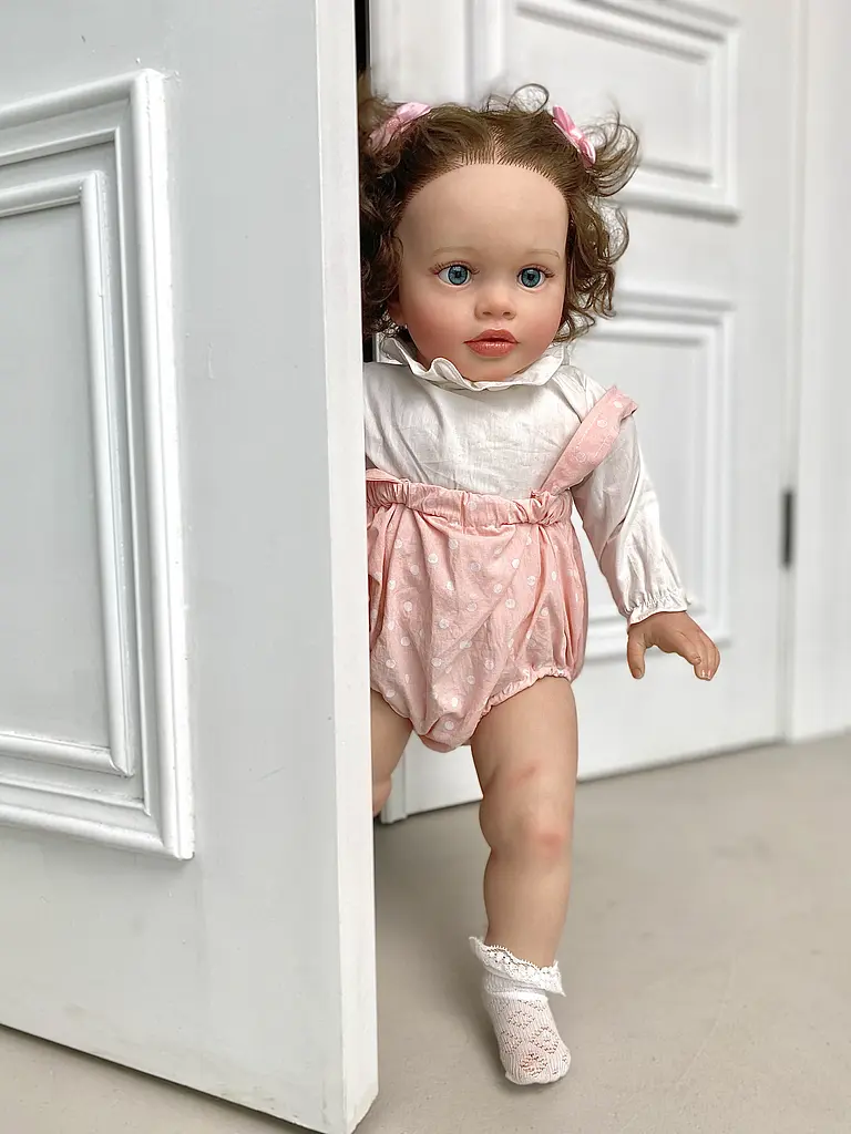Силіконова колекційна лялька реборн reborn дівчина тиффані Reborn Dolls det0018822 - фото 2