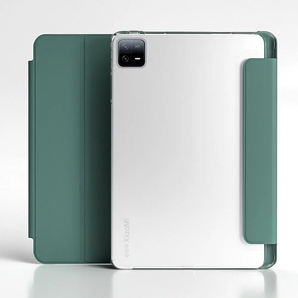 Чехол TPUCristal Active Pen holder для Xiaomi Mi Pad 6/6 Pro Темно-зеленый - фото 2
