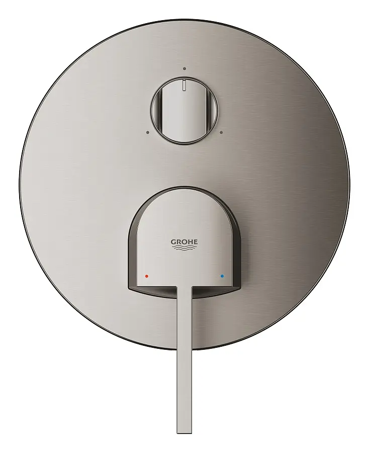Змішувач прихованого монтажу на 3 положення Grohe Plus 24093AL3, Графит - фото 3