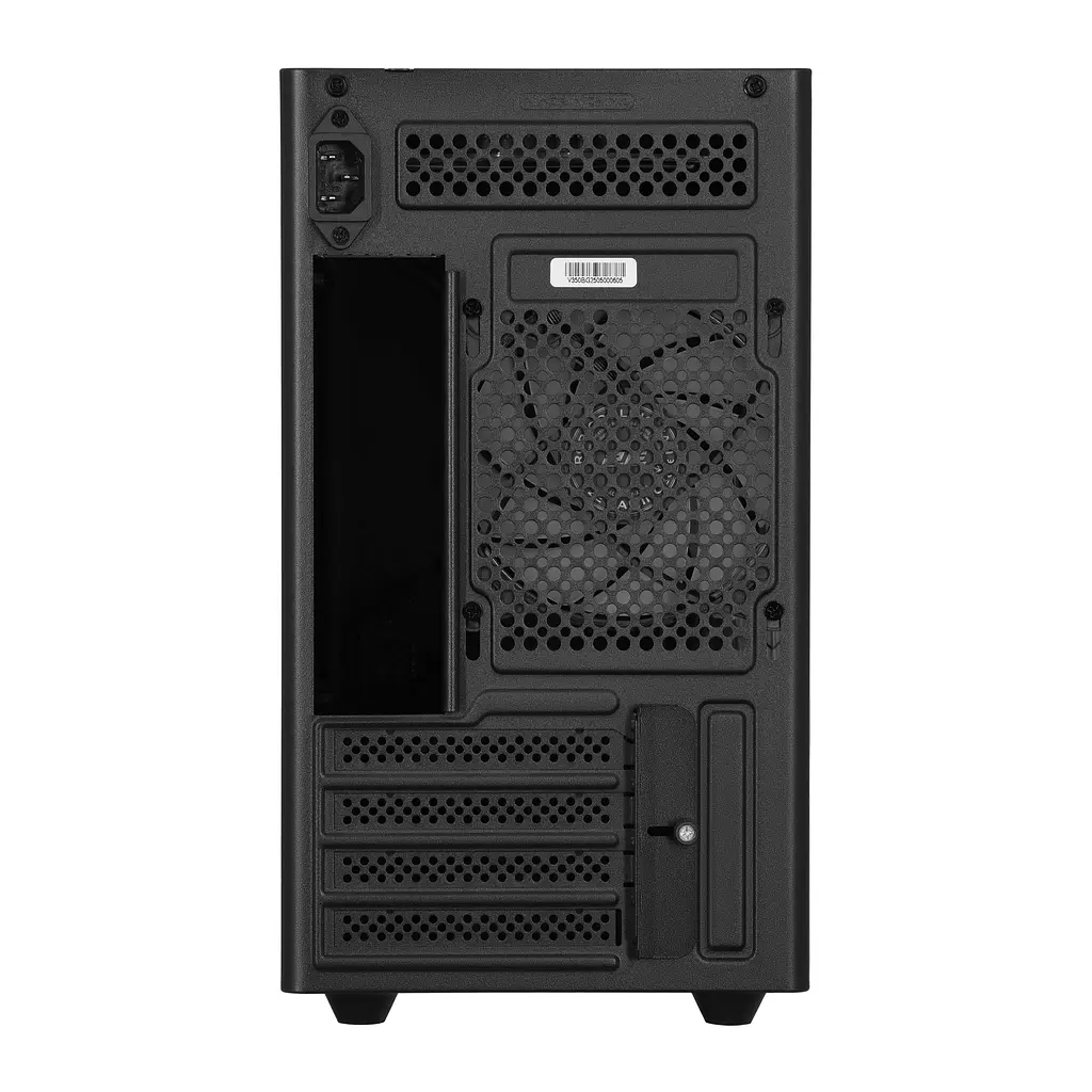 Корпус 2E Credo Plus V350BG без БР 1xUSB3.0 1х USB 2.0 1xUSB Type-C 3x120мм ARGB VGA 350мм LCS ready контролер з пультом TG Side Panel mATX чорний - фото 3