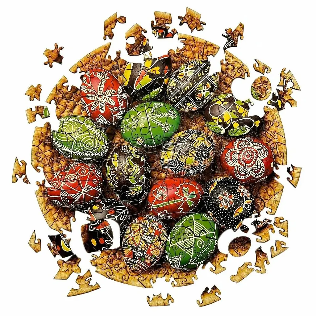 Пазл Спадщина дерев`яний UkrainianPuzzles Писанки