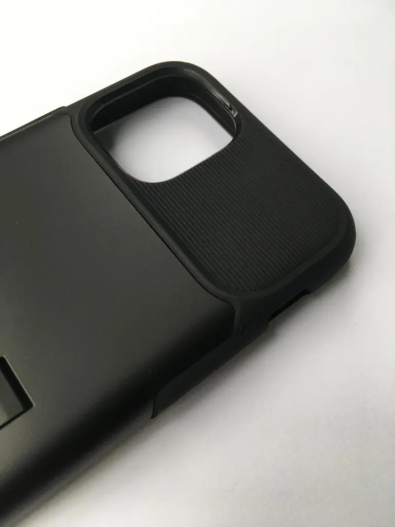 Чохол протиударний із підставкою Spigen Slim Armor ACS01545 для iPhone 12 Mini (5.4") Black - фото 9