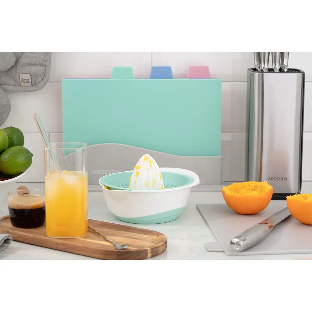 Соковижималка ручний для цитрусових Ardesto Fresh пластик блакитний тіффані (AR1464TP) - фото 7
