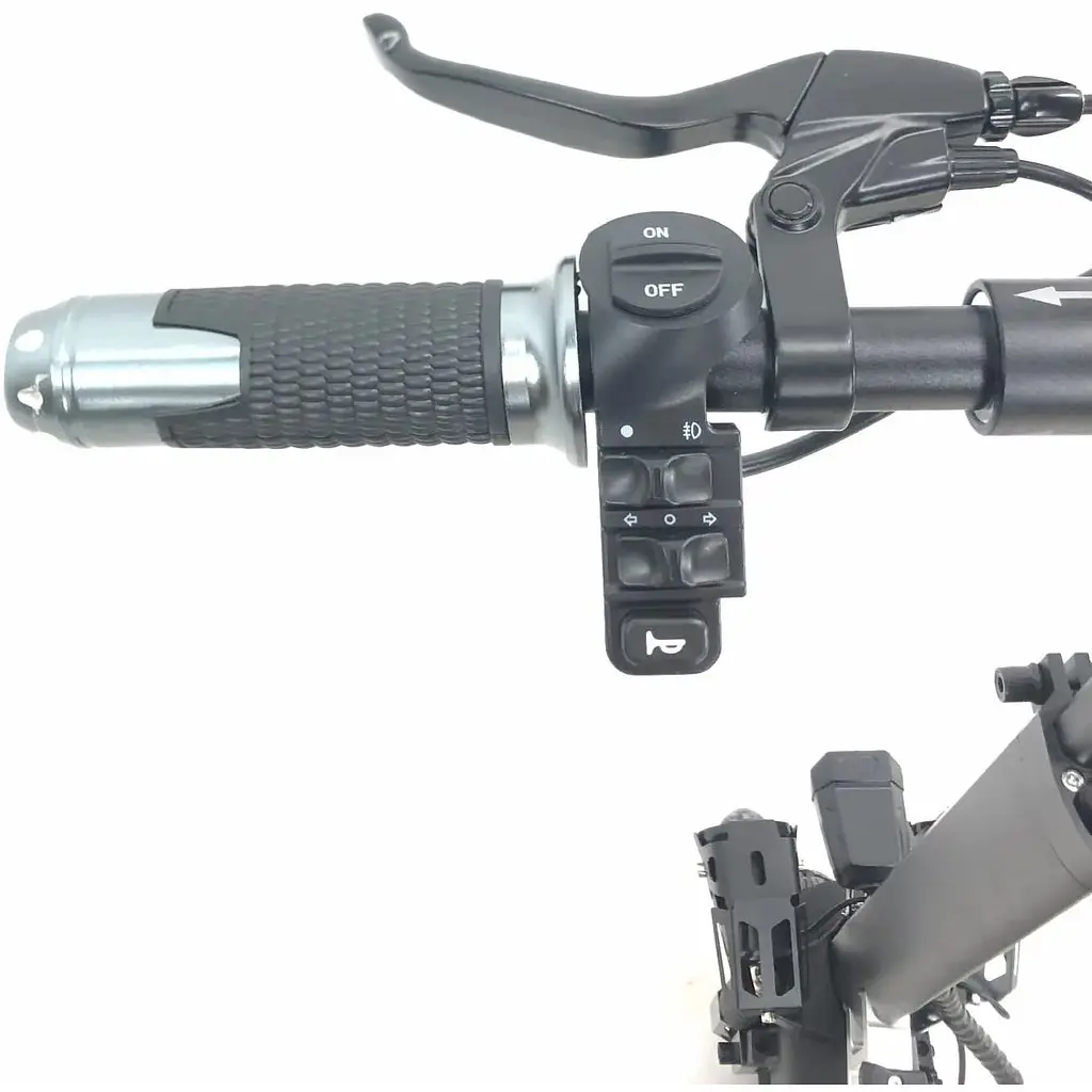 Електросамокат Tesla 10000 NEW (1000W, 48V, 21Ah) Чорний - фото 8