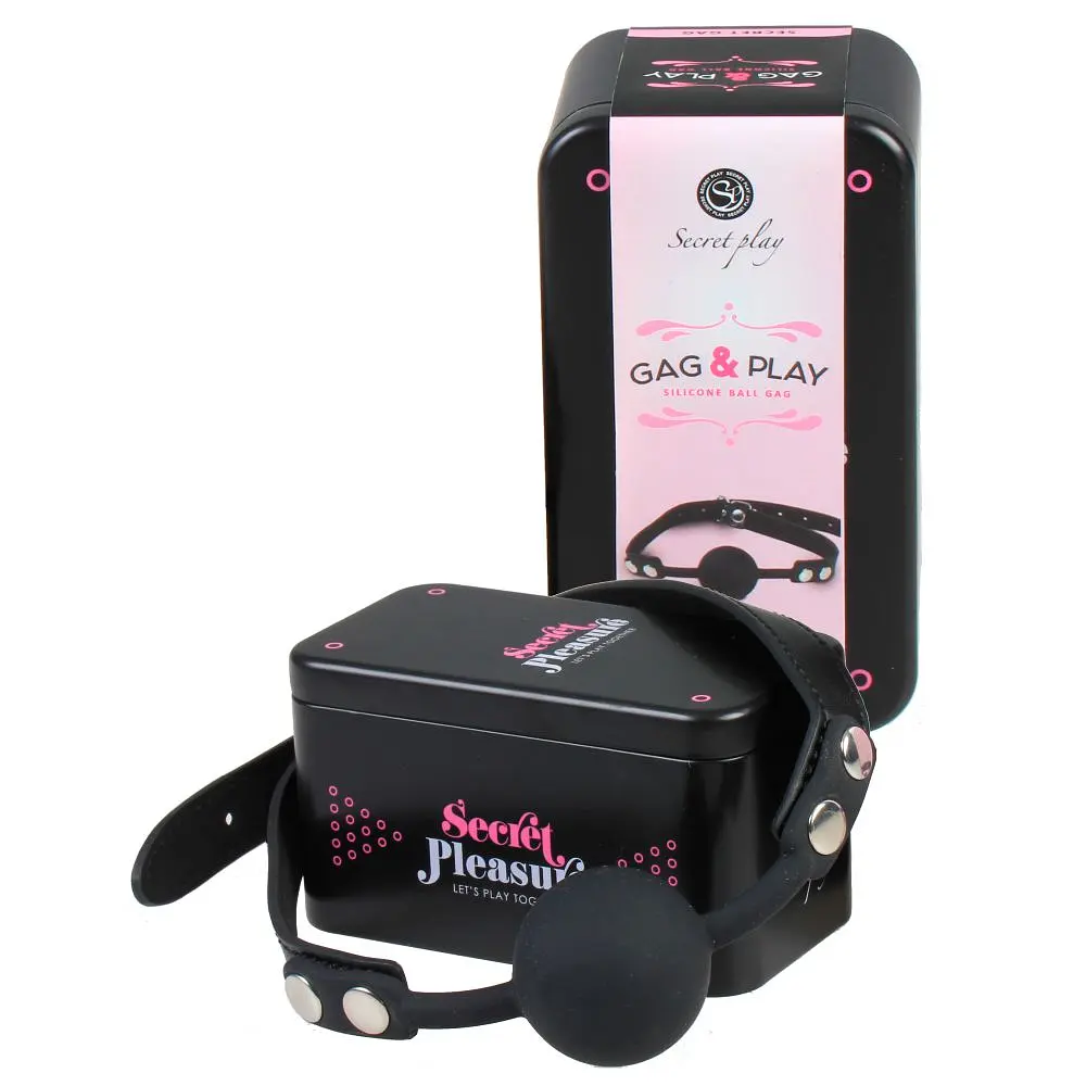 Кляп - Secret Play Secret Pleasure Gag & Play Silicone Ball Gag - фото 3