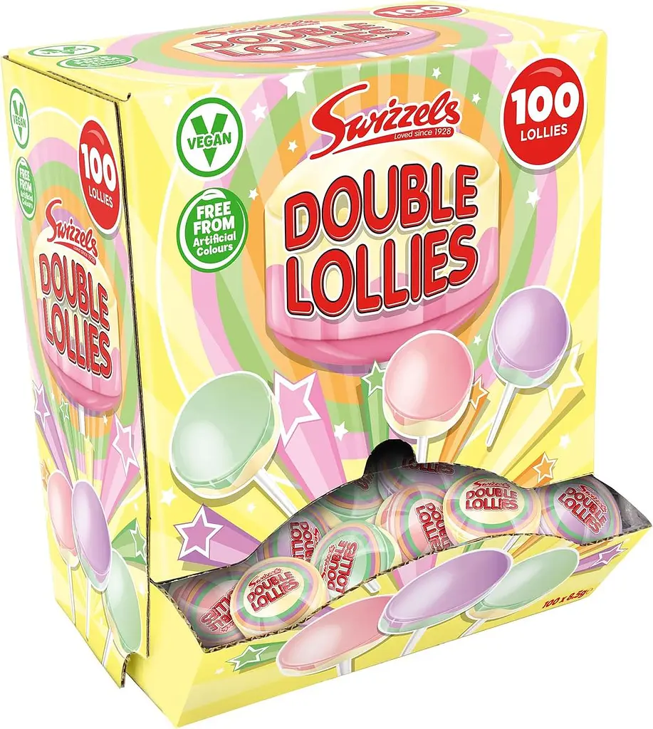 Льодяник на паличці Swizzels Double Lollies 1шт - фото 10