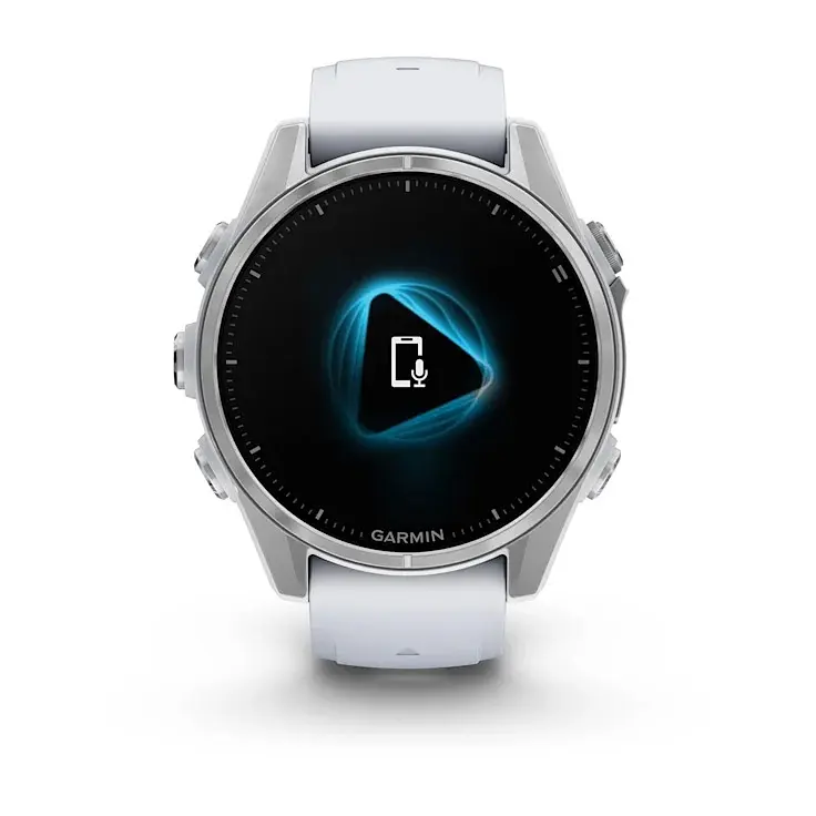Смарт-годинник Garmin Fenix 8 43mm Amoled Silver with Whitestone Silicone (010-02903-00) - фото 10