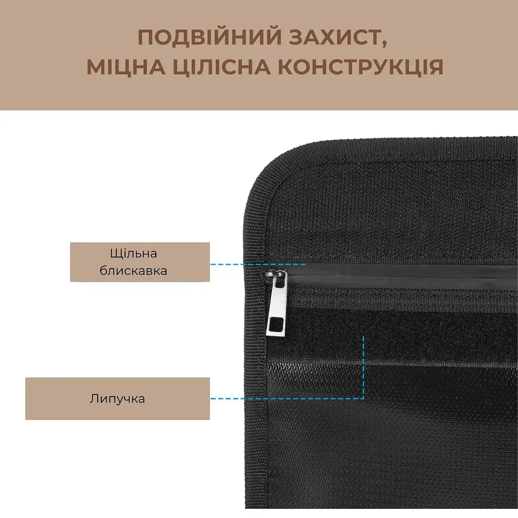 Вогнестійка сумка конверт для документів 38x28 см - фото 6