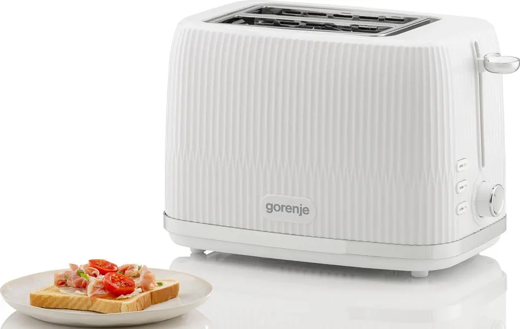 Тостер Gorenje 850 Вт пластик/металл белый - фото 3