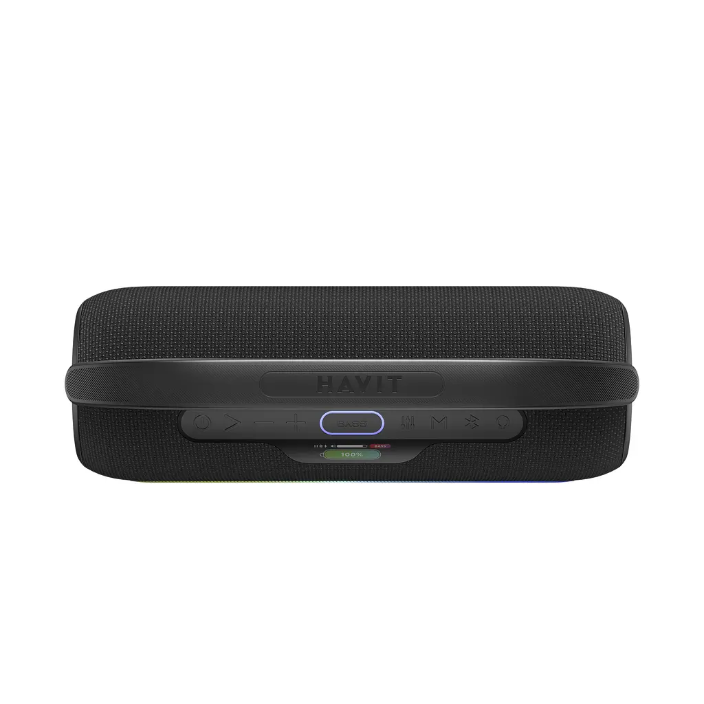 Портативна колонка HAVIT SK920BT IPX6 60W RGB Black HAVIT (29188-000) - фото 6