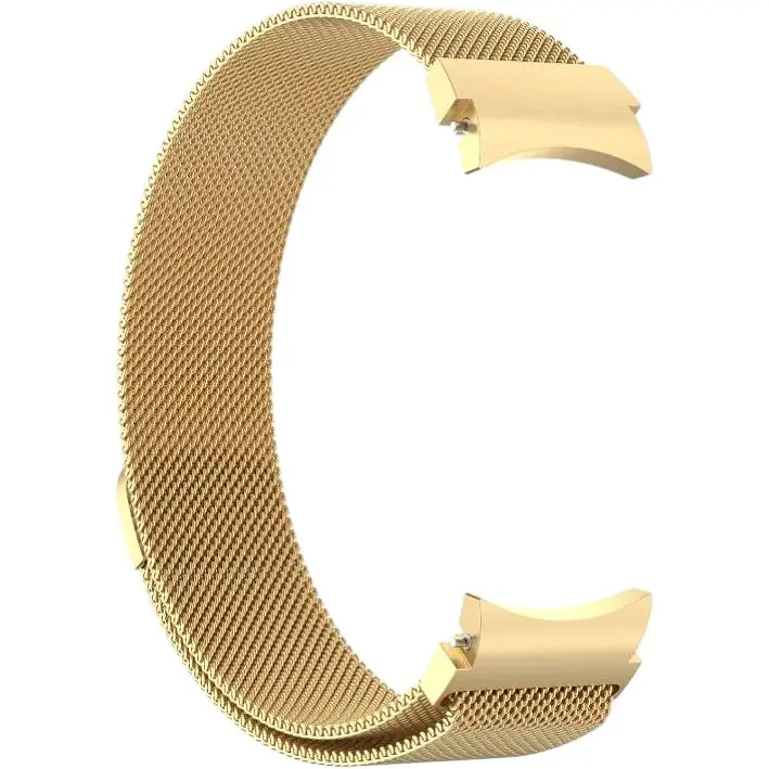 Ремінець DK CDK Ring Milanese Loop Magnetic 20mm для Samsung Galaxy Watch FE (R861) 40mm (013591) (gold)
