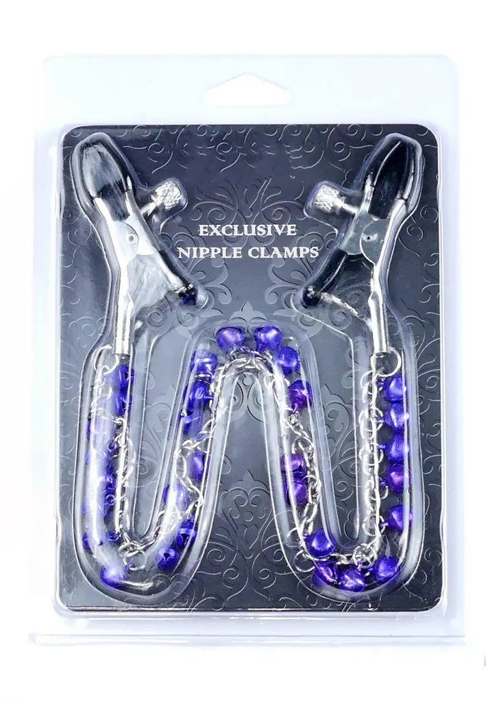 Затискачі для сосків сріблясті Exclusive Nipple Clamps No.1 - фото 4