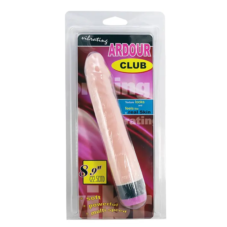 Вібратор Adour Club Vibrator тілесний 22,5 см - фото 7