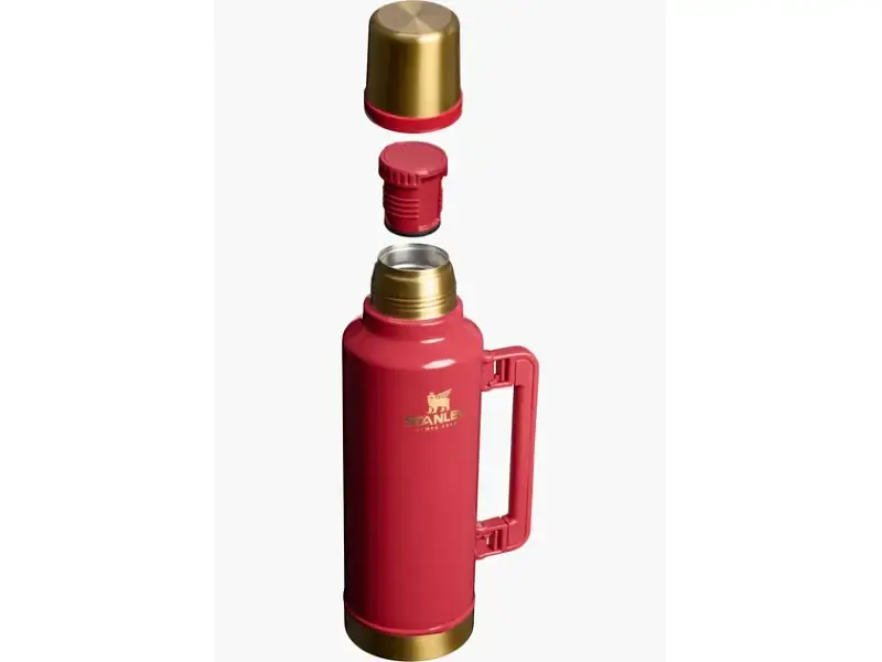 Термос Stanley The Cheers & Cheer Classic Legendary Bottle 1.9 л Holly Berry Gloss (100000114204) - фото 2