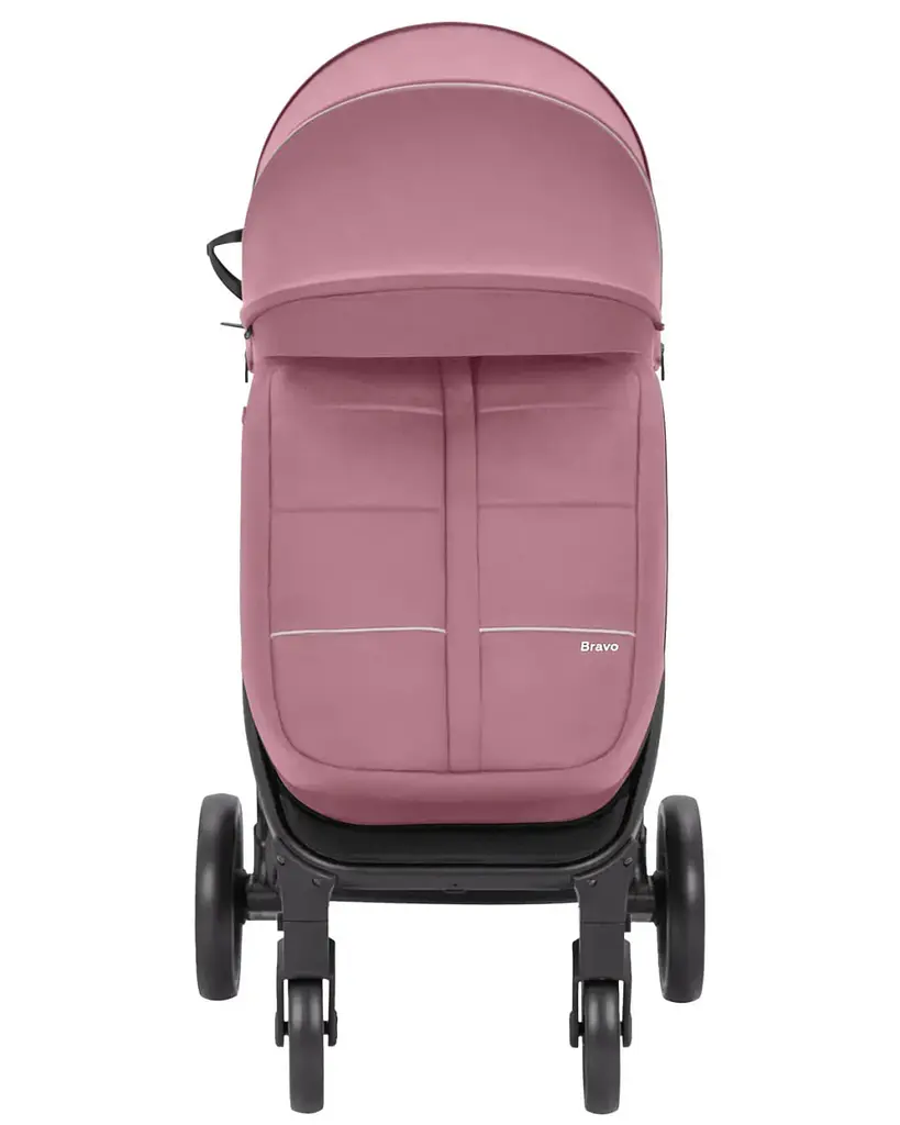 Прогулочная коляска для детей с регулируемой родительской ручкой Carrello Bravo CRL-8512 Crystal Pink розовый - фото 4