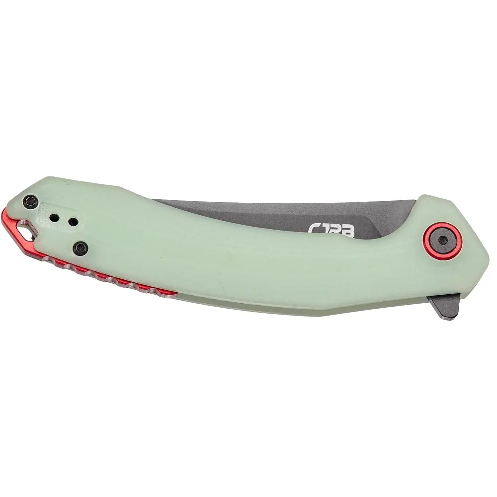 Нож CJRB Gobi Black Blade Mint green - фото 3