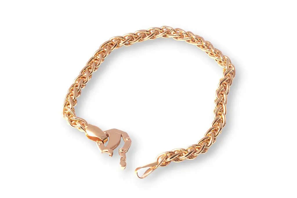 Жіночий браслет із червоного золота BR-0351 21 - фото 3