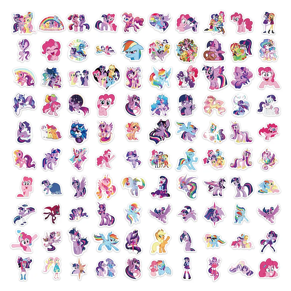 Стікерпак Набір наклейок GeekLand Май Літл Поні My Little Pony 100 штук - фото 2