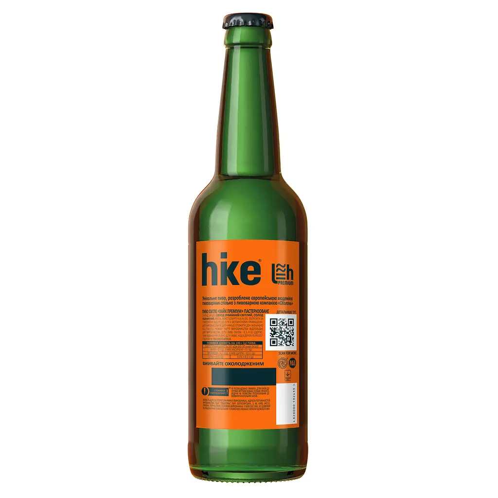 Пиво Hike Premium 4.8% 0.5 л (131590) - фото 2