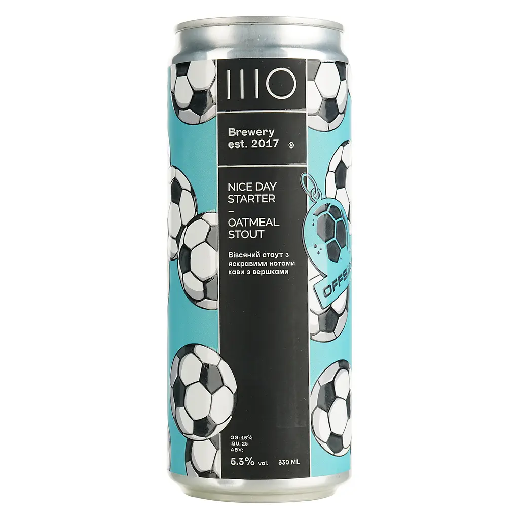 Пиво Sho Brewery Nice Day Starter темне 5.3% 0.33 л з/б - фото 2