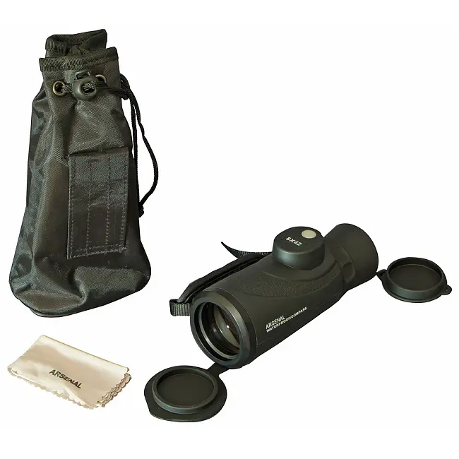 Монокуляр Arsenal 8x42 з компасом (NB27-0842C) - фото 3