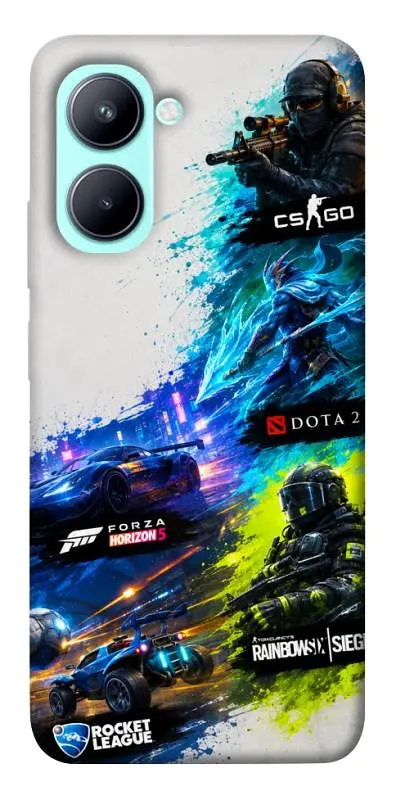 TPU чохол Demsky Full Throttle для Realme C33