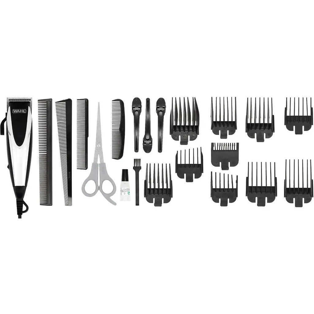 Машинка для стрижки Wahl Home Pro Complete Kit 09243-2616 чорно-срібляста - фото 2