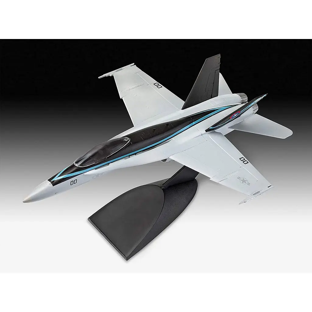 Збірна модель літака Revell Набір F/A-18 Hornet з фільму Top Gun: Maverick рівень 2 масштаб 1:72, 16 деталей (RVL-64965) - фото 2