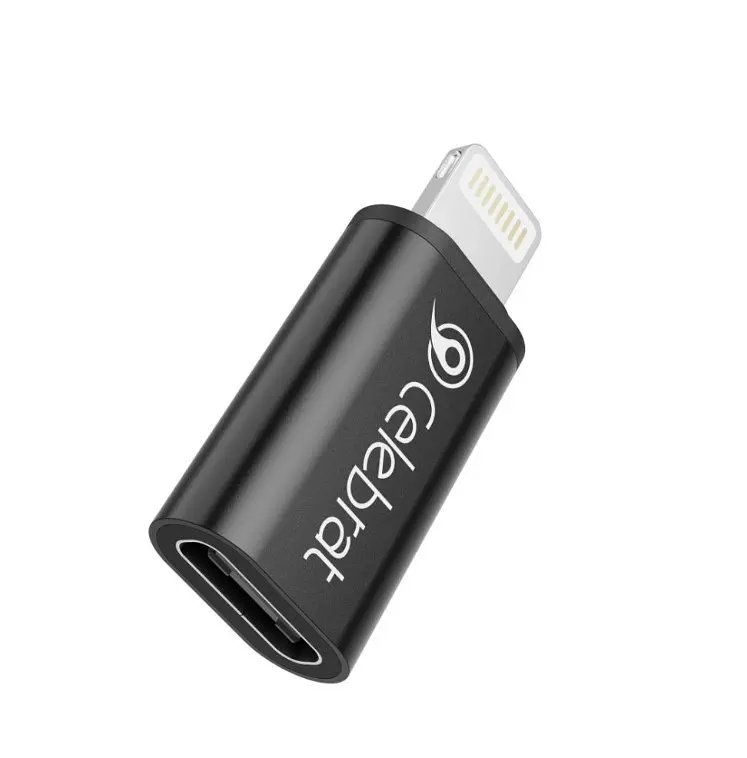 Переходник Celebrat CA-03 OTG Adapter Lightning to Type-C Connector - фото 2