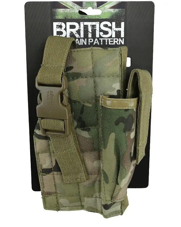 Кобура під пістолет Kombat UK Molle Gun Holster Мультикам (KB-MGH-BTP) - фото 4