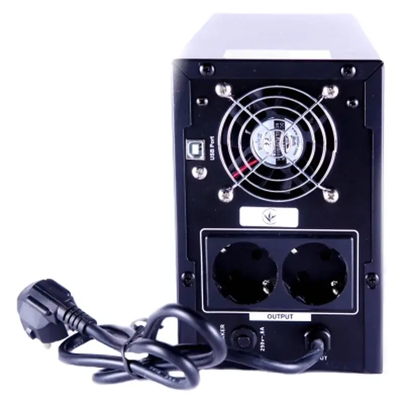 Пристрій безперебійного живлення SVC SL-1KS-LCD 1000VA (SL-1KS-LCD) - фото 4